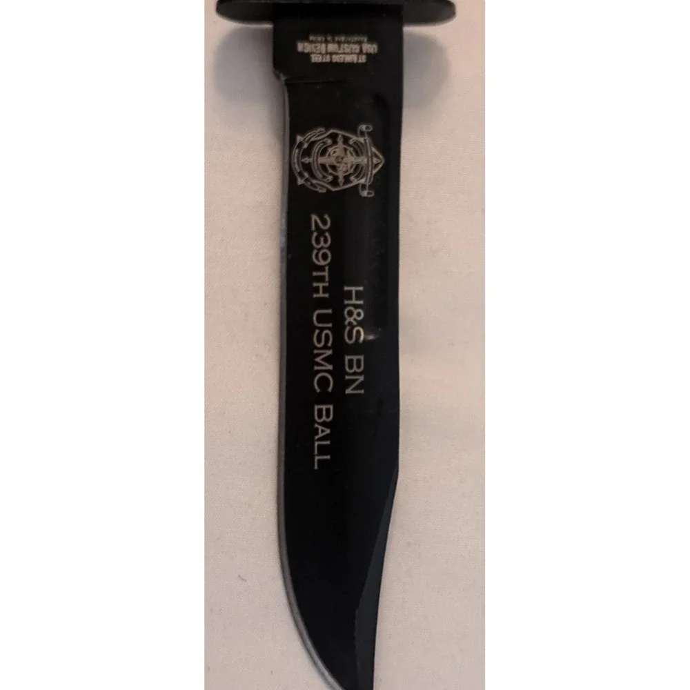 USMC Knife Letter Opener 239th Marine Corps Ball 2014 H&S BN Collectible